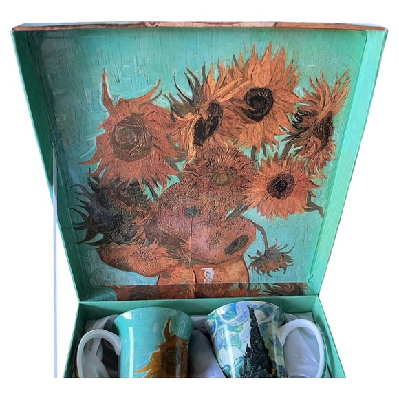 New in Box. Van Gogh Classics Mugs by McIntosh fine Bone China - Picture 3 of 5
